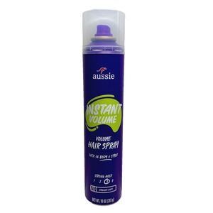 Aussie INSTANT VOLUME Hairspray Strong Hold 10oz Cruelty Free New